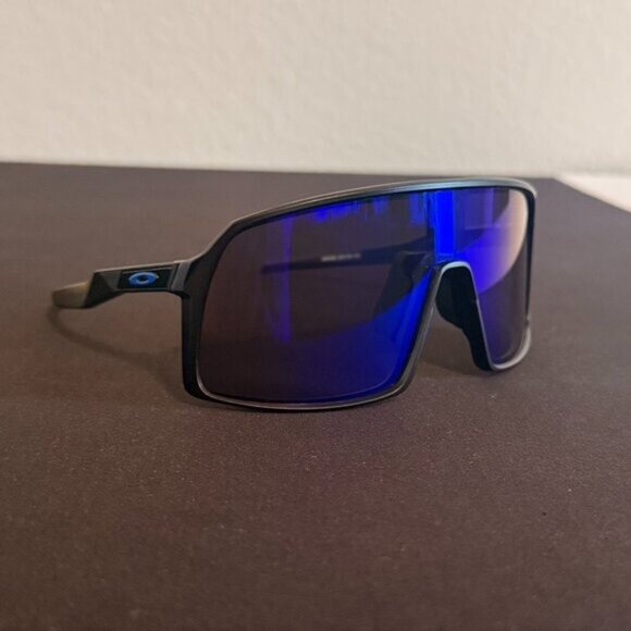 OO9406 Oakley SUTRO Matte Black Frame Prizm Polarized Reflective Blue Lenses - Picture 3 of 9